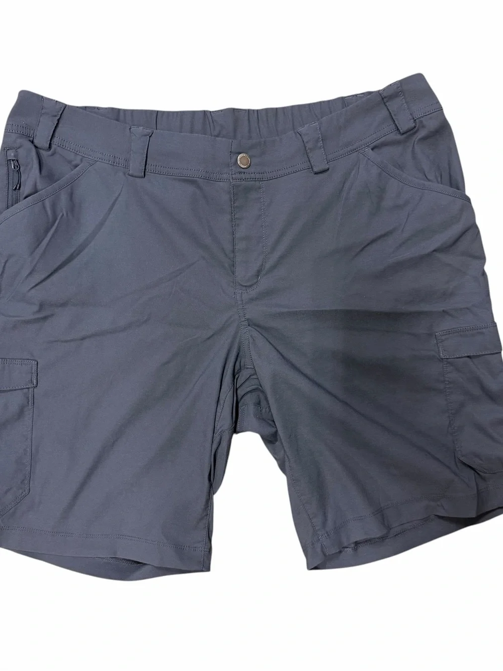 Womens Performance Cargo Shorts - Gray